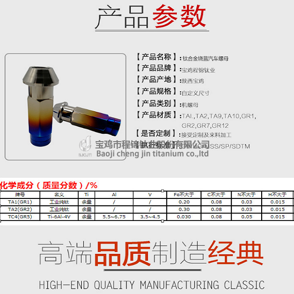 烧蓝轮毂螺母(图2)